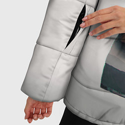 Куртка зимняя женская Death Stranding, цвет: 3D-черный — фото 2