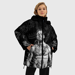 Куртка зимняя женская CONOR McGREGOR, цвет: 3D-светло-серый — фото 2