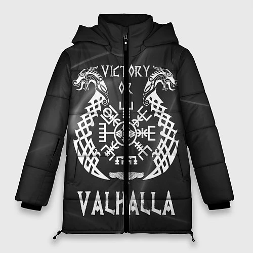 Женская зимняя куртка Valhalla / 3D-Красный – фото 1