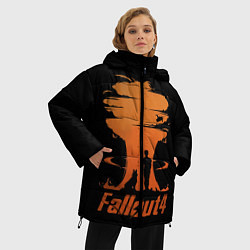Куртка зимняя женская Fallout 4, цвет: 3D-красный — фото 2