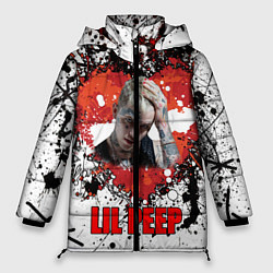 Куртка зимняя женская Lil Peep, цвет: 3D-красный