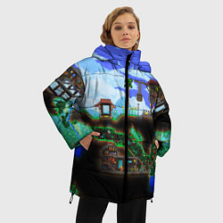 Куртка зимняя женская TERRARIA EXCLUSIVE, цвет: 3D-черный — фото 2