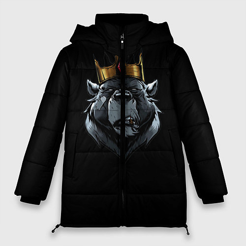 Женская зимняя куртка King / 3D-Черный – фото 1