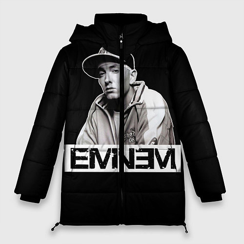 Женская зимняя куртка Eminem / 3D-Черный – фото 1