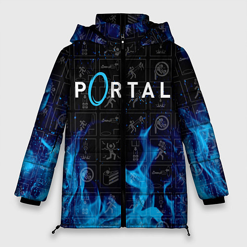 Женская зимняя куртка PORTAL / 3D-Черный – фото 1