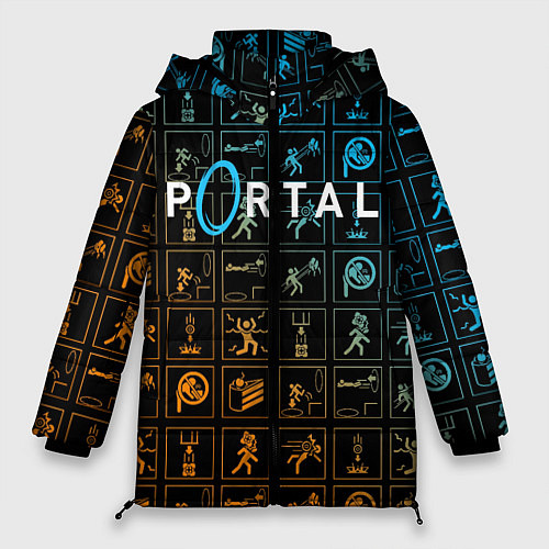 Женская зимняя куртка PORTAL / 3D-Черный – фото 1