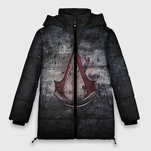Женская зимняя куртка Assassin’s Creed / 3D-Черный – фото 1