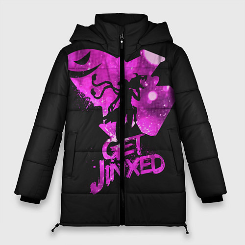 Женская зимняя куртка Get Jinxed / 3D-Черный – фото 1