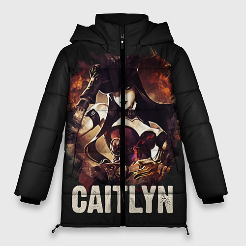 Женская зимняя куртка Caitlyn / 3D-Черный – фото 1
