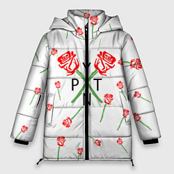 Куртка зимняя женская Payton Moormeier: White Style, цвет: 3D-черный