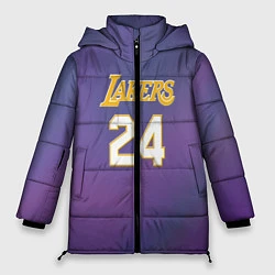 Куртка зимняя женская Los Angeles Lakers Kobe Brya, цвет: 3D-светло-серый