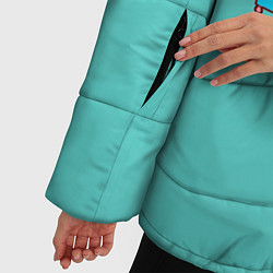 Куртка зимняя женская Стоматолог, цвет: 3D-черный — фото 2
