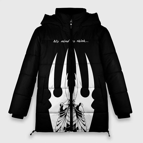 Женская зимняя куртка Hollow Knight / 3D-Светло-серый – фото 1