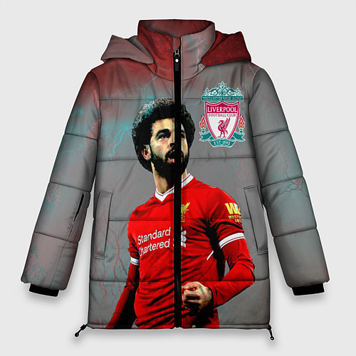 Женская зимняя куртка Mohamed Salah / 3D-Черный – фото 1