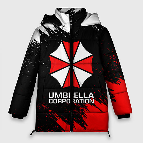 Женская зимняя куртка UMBRELLA CORP / 3D-Красный – фото 1