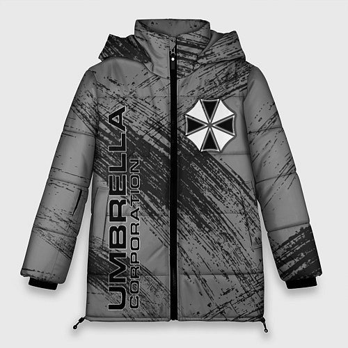 Женская зимняя куртка Umbrella Corporation / 3D-Черный – фото 1