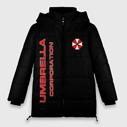 Куртка зимняя женская Umbrella Corporation, цвет: 3D-черный