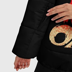 Куртка зимняя женская Kenny Omega Street Fighter, цвет: 3D-черный — фото 2