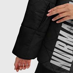 Куртка зимняя женская Хабиб Нурмагомедов, цвет: 3D-черный — фото 2