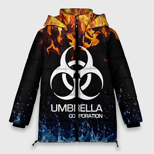 Женская зимняя куртка UMBRELLA CORPORATION / 3D-Черный – фото 1