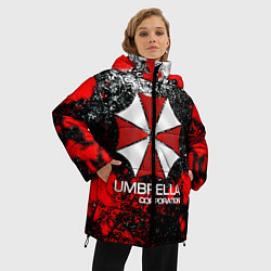 Куртка зимняя женская UMBRELLA CORP, цвет: 3D-светло-серый — фото 2