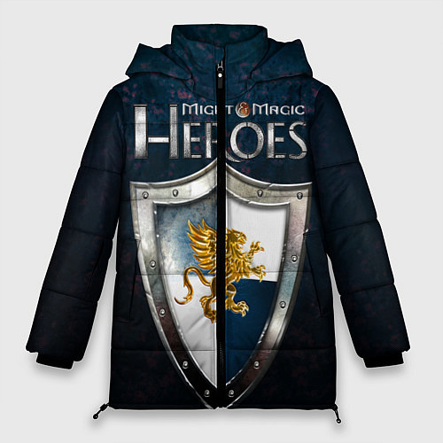 Женская зимняя куртка Heroes of Might and Magic / 3D-Черный – фото 1