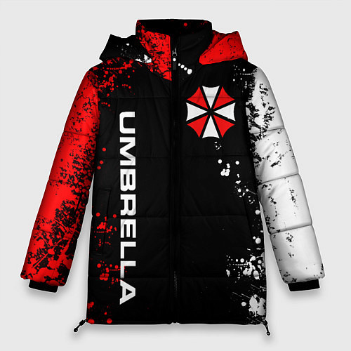 Женская зимняя куртка UMBRELLA CORPORATION / 3D-Красный – фото 1