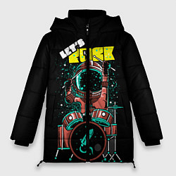 Куртка зимняя женская Lets Rock, цвет: 3D-черный