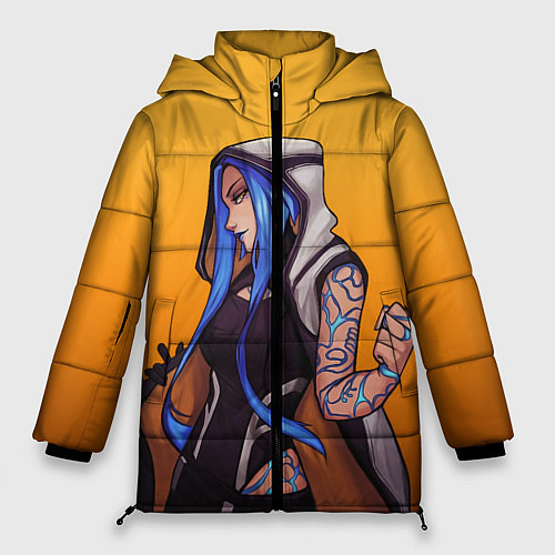 Женская зимняя куртка Maya / 3D-Черный – фото 1