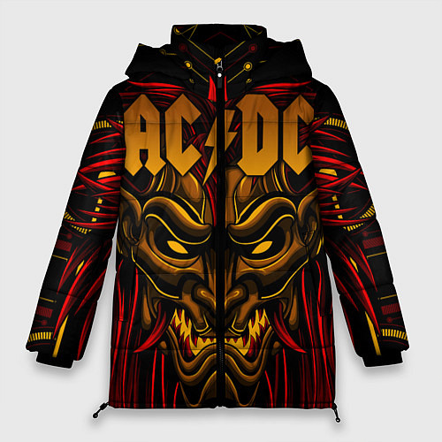 Женская зимняя куртка ACDC / 3D-Красный – фото 1