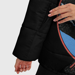 Куртка зимняя женская Judas Priest, цвет: 3D-черный — фото 2