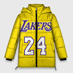 Куртка зимняя женская Kobe Bryant 24, цвет: 3D-черный