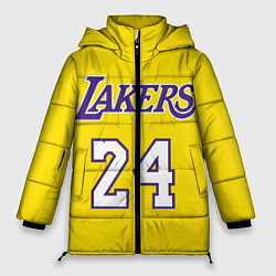 Куртка зимняя женская Kobe Bryant 24, цвет: 3D-красный