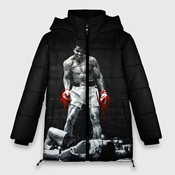 Куртка зимняя женская Muhammad Ali, цвет: 3D-черный