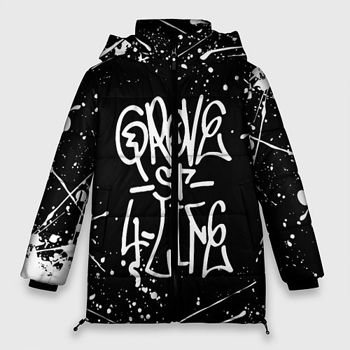 Женская зимняя куртка GROVE STREET GTA / 3D-Черный – фото 1