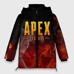 Куртка зимняя женская APEX LEGENDS, цвет: 3D-черный