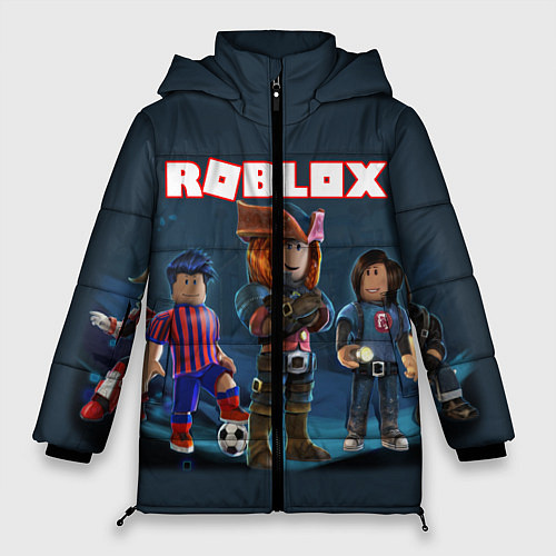 Женская зимняя куртка ROBLOX / 3D-Черный – фото 1