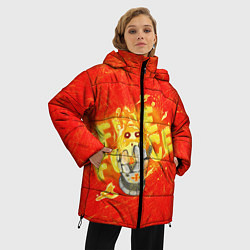 Куртка зимняя женская Fire Force, цвет: 3D-черный — фото 2