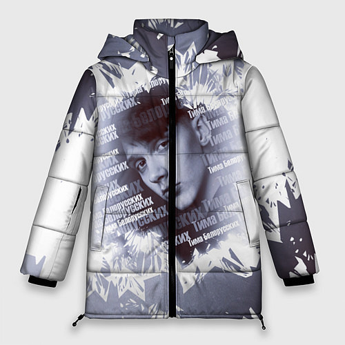Женская зимняя куртка Тима Белорусских чб / 3D-Черный – фото 1