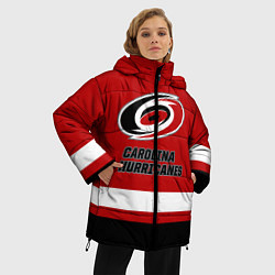 Куртка зимняя женская Каролина Харрикейнз, цвет: 3D-светло-серый — фото 2