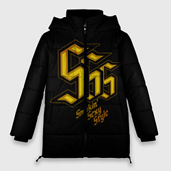Куртка зимняя женская SSS Rank, цвет: 3D-черный