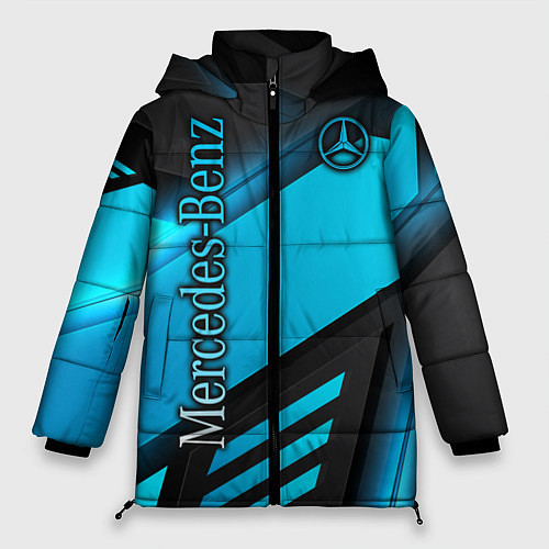 Женская зимняя куртка Mercedes-Benz / 3D-Черный – фото 1