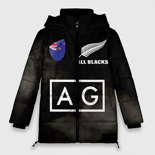 Женская зимняя куртка ALL BLACKS / 3D-Черный – фото 1