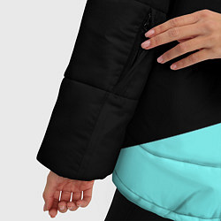 Куртка зимняя женская BMW, цвет: 3D-светло-серый — фото 2