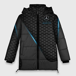 Куртка зимняя женская Mercedes-AMG, цвет: 3D-черный
