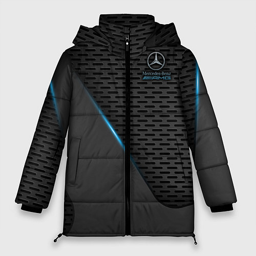 Женская зимняя куртка Mercedes-AMG / 3D-Черный – фото 1