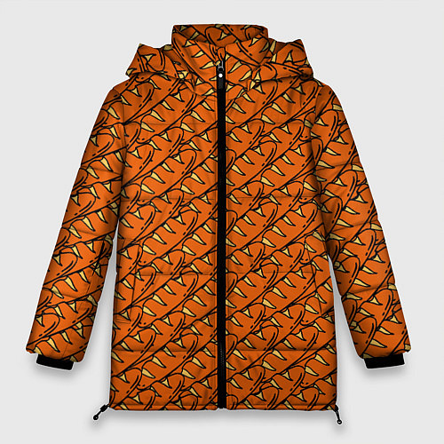 Женская зимняя куртка Хлебушек / 3D-Черный – фото 1