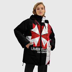 Куртка зимняя женская UMBRELLA CORP, цвет: 3D-светло-серый — фото 2