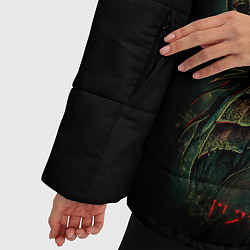 Куртка зимняя женская THE ELDER SCROLLS, цвет: 3D-светло-серый — фото 2