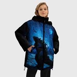 Куртка зимняя женская GODZILLA, цвет: 3D-черный — фото 2